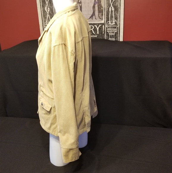 Tan Courderoy Jacket - Picture 2 of 6